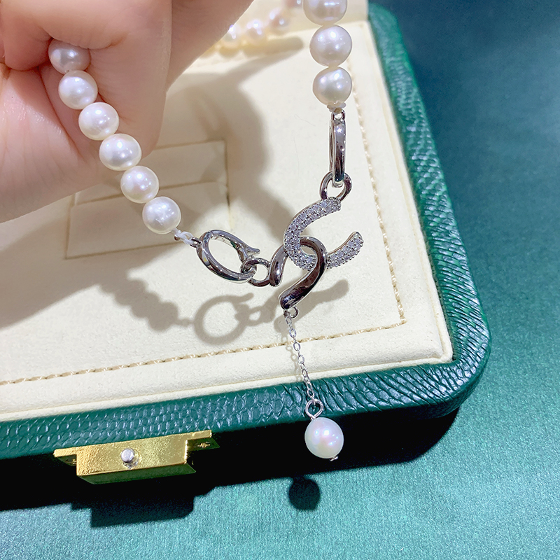 Fanchuxi 14k copper gold-plated white gold necklace, bracelet, sweater chain, U-shaped buckle accessory, new and unique diy semi-finished products pic 7