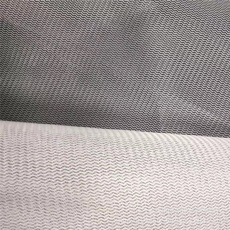 Factory direct sales of mesh fabric, creased fabric, coarse mesh fabric, bag fabric, double-layer shoes, laundry bags and sports fabric pic 8