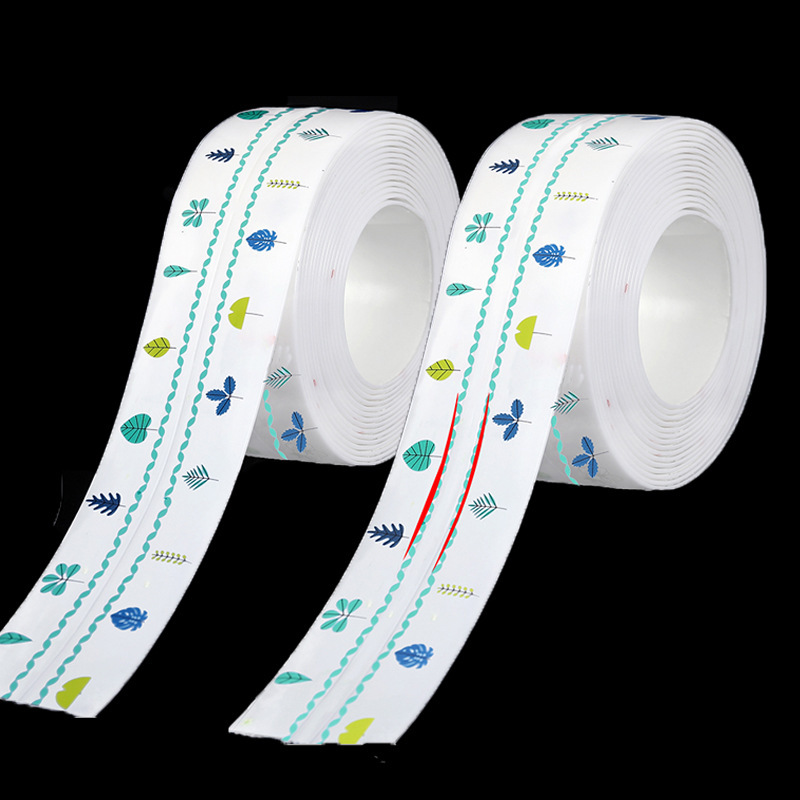 美缝贴防水防霉贴灶台厨房防油贴纸水池挡水条马桶防霉胶带防水条详情3