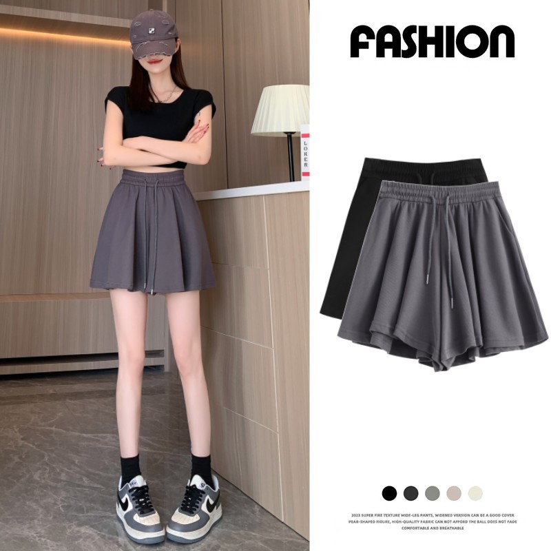 Ice silk wide-leg pants for women in summer, thin, high-waisted, straight-leg, pleated cotton and linen casual pants, cool and laid-back Yamamoto pants pic 7