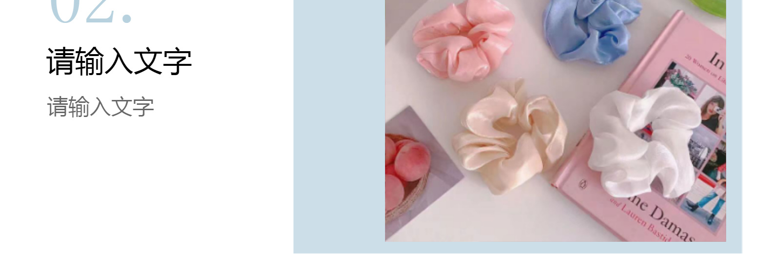 New large-intestine hair band, multicolored gauze, glossy hair accessory, hair tie, 2-yuan store, net gauze ponytail hair tie, texture leather band pic 16