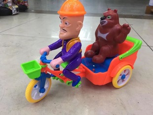 厂家直供月亮独角兽拉马车玩具 旋转特技万向车公主儿童电动玩具详情11