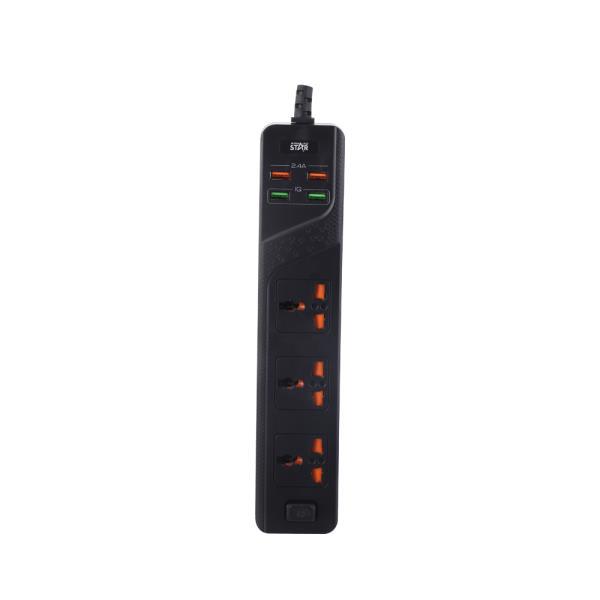 Winning Star foreign trade stock flame-retardant material multi-hole USB multi-functional universal socket for home and office pic 8