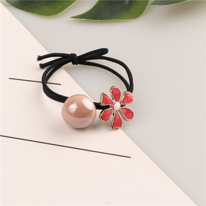 Korean style hair tie Internet celebrity Instagram forest-themed flower hair tie, stylish and elegant little Daisy hair band, hair tie rubber band pic 21