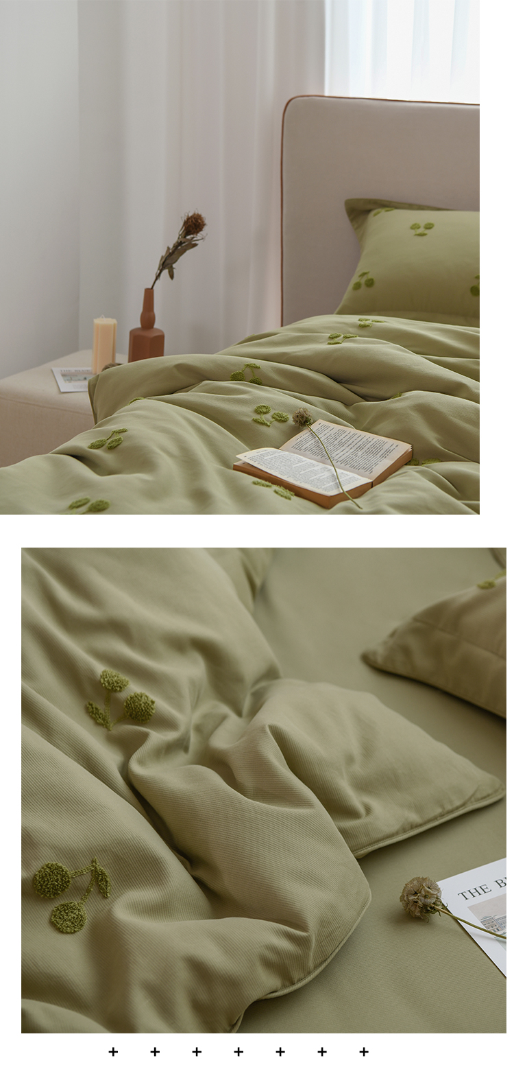 100% algodón algodón satén de tributo molido conjunto de cuatro piezas toalla de alta gama bordado artesanía adorable habitación de niños artículos de cama primavera verano pic 17