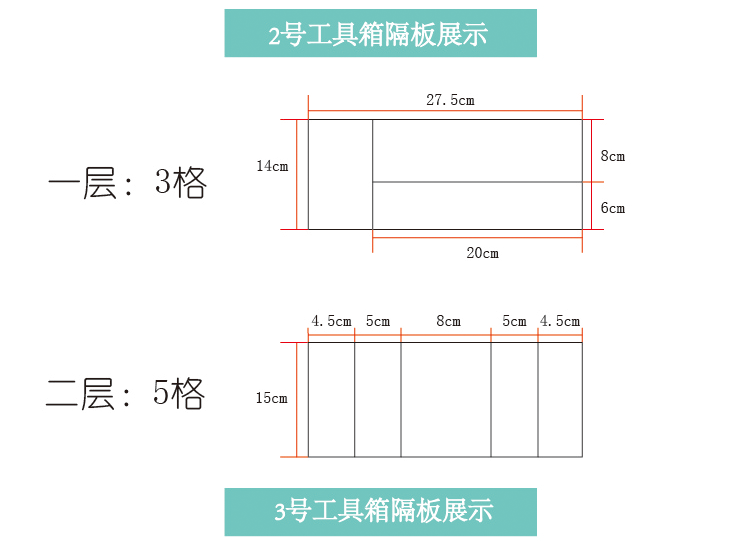 Portable three-layer multi-functional storage box, portable lacquer Guka plastic storage and organization box, medicine box pic 7