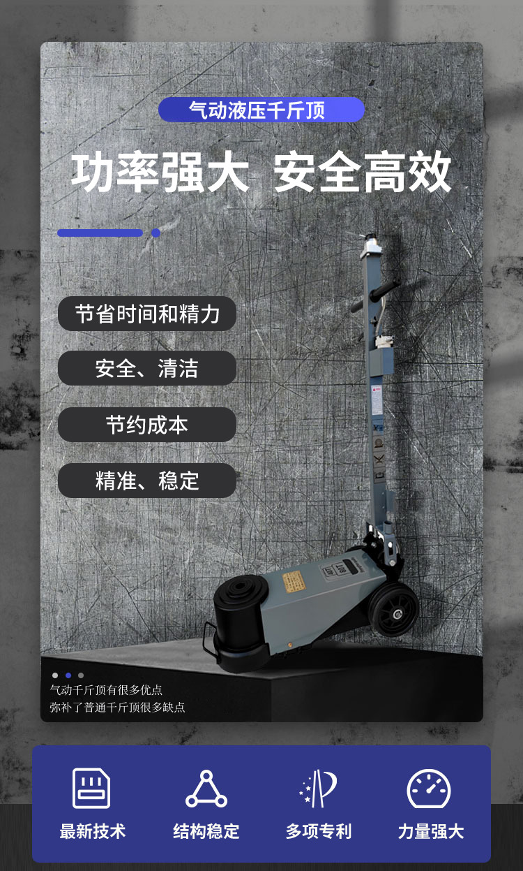 Folding hydraulic jacks 80T, 100-ton, 120t auto repair tire jack, lift, horizontal hydraulic jack pic 1
