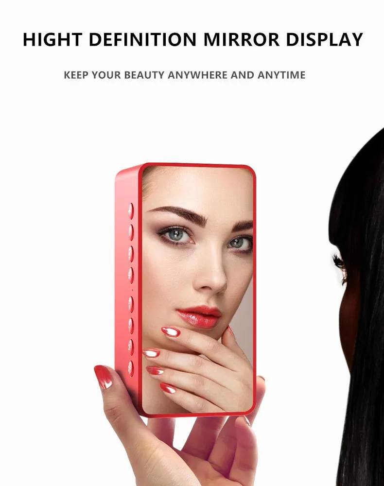 蓝牙音箱15瓦无线充时钟LED闹钟音响外贸爆款新款无线充蓝牙音箱详情15