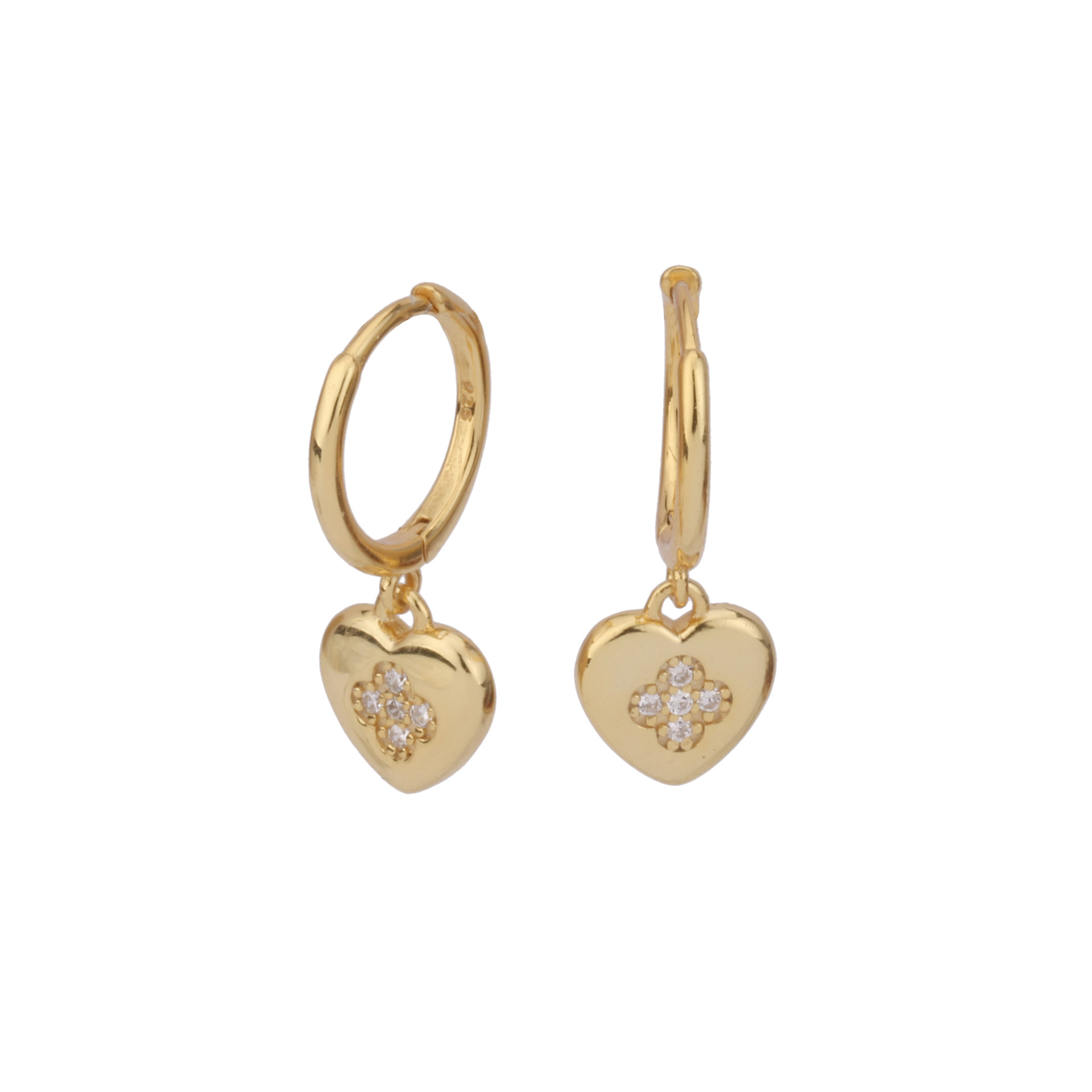 欧美性冷淡风小众简约猪鼻子925纯银耳钉女镂空日字ins风耳环网红详情3