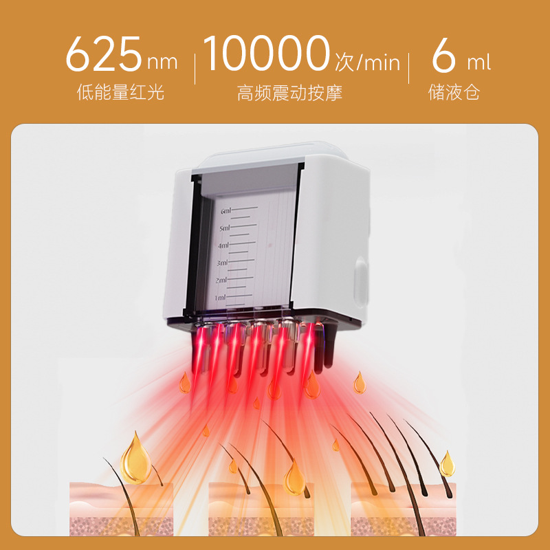 源头厂家头皮上药梳上药器精油按摩头部导液梳滚珠头发米诺上药器专供外贸专供外贸详情13