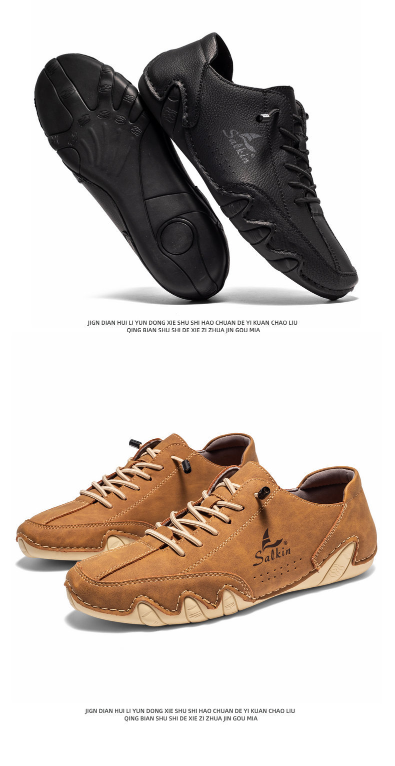 跨境爆款帆船鞋男鞋低帮男士休闲鞋子马丁鞋男八爪鱼男鞋大码鞋子详情33