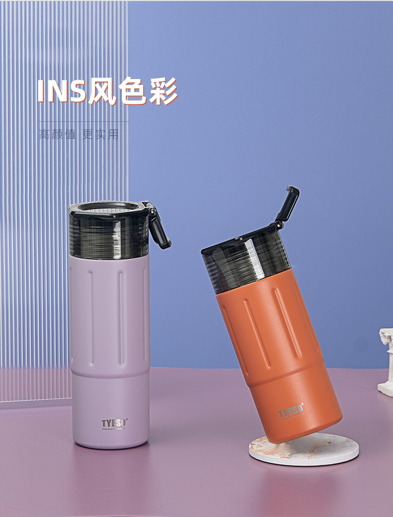 Taishuo Lingdong Sports Insulated Cup for cross-border trade, 304 stainless steel, large-capacity portable handle sports water bottle pic 5