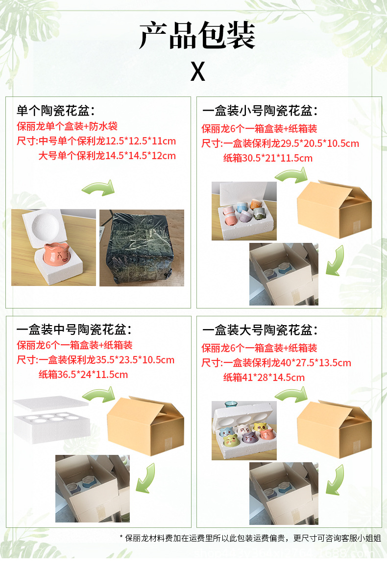 陶瓷花盆北欧创意甜甜圈现代简约莫兰迪多肉绿植花器桌面家居花盆详情2