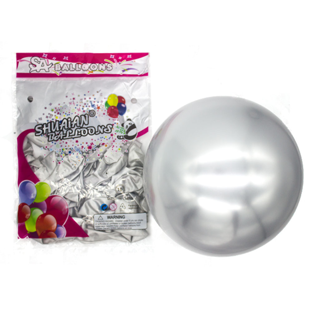 Cross-border new latex metal birthday and New Year party decoration balloons, 5-inch, 10-inch and 12-inch advertising wedding room balloons pic 6