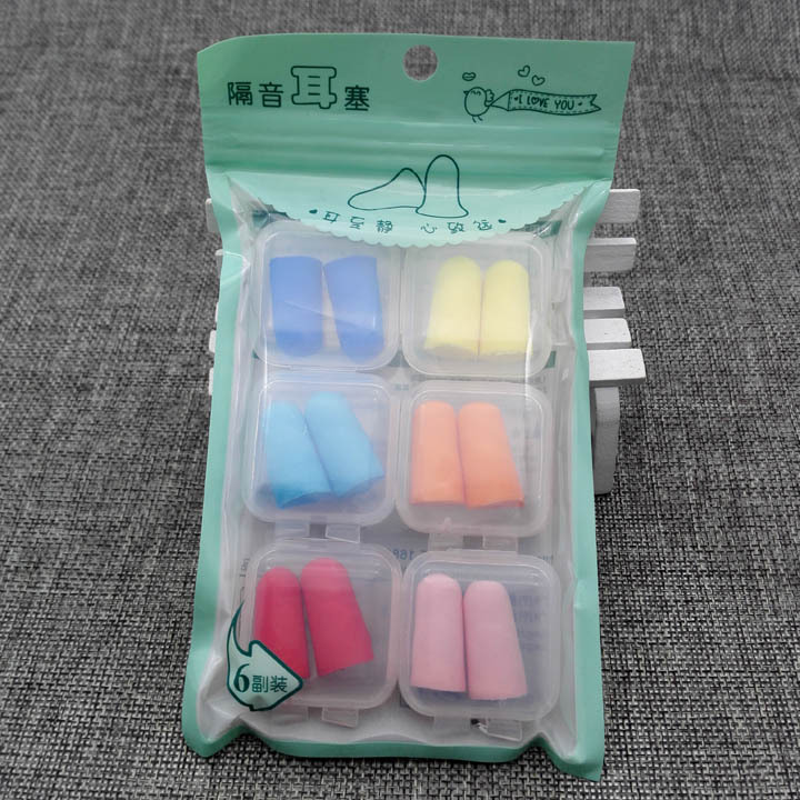 A3711 六副装隔音耳塞  通用 耳机线 耳机数码配件义乌10元店9.9详情7