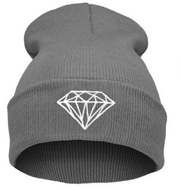 DIAMOND 街舞帽钻石嘻哈帽针织毛线帽冷帽 Beanies冬帽bboy冷帽详情2