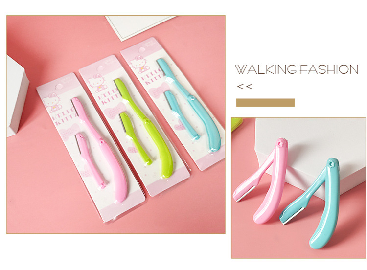 Wholesale stainless steel sharp eyebrow trimmers, makeup eyebrow trimmers, hair trimmers, eyebrow trimmers and beauty tools from the manufacturer pic 5