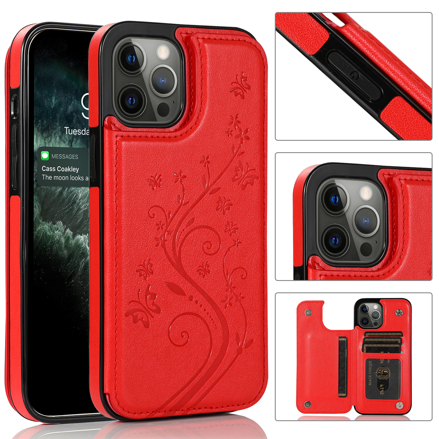 Wholesale of embossed iPhone 8plus phone cases and protective cases suitable for iPhone 12. Available in stock pic 12