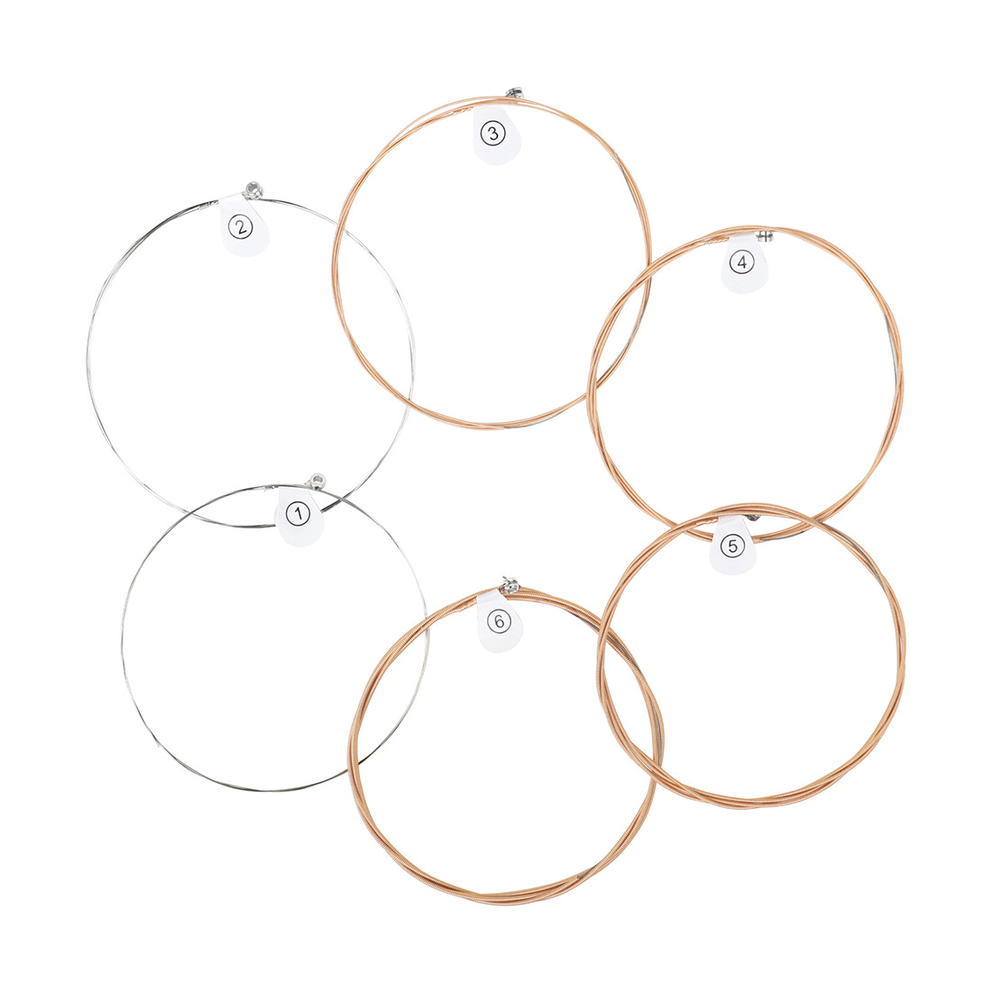 IRIN folk guitar strings A132, a set of 6 red copper strings, acoustic guitar strings, guitar accessories wholesale pic 11