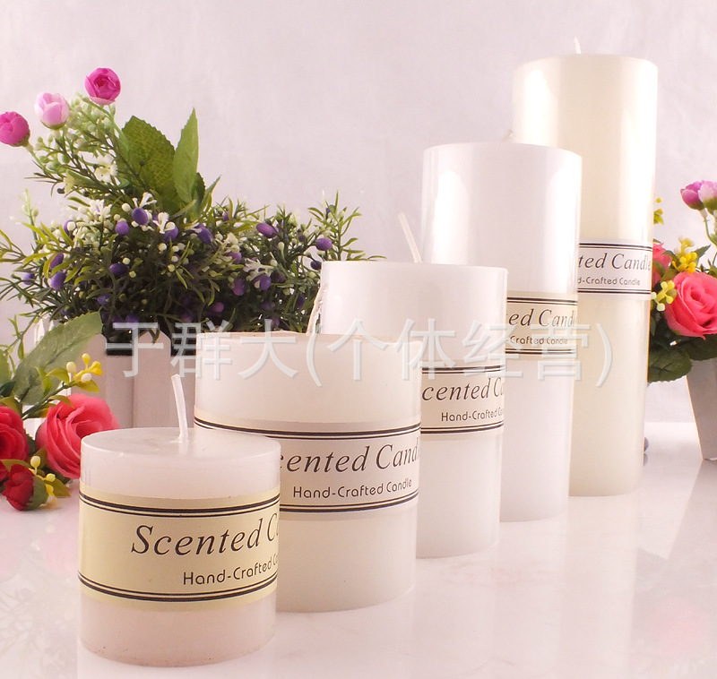 Wholesale candles from the manufacturer. Wedding. Scented candles. Premium smokeless candles. Tea wax household daily-use candles for weddings pic 2