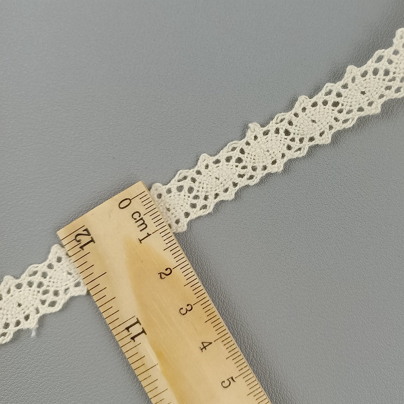 Pure cotton thread lace diy accessories, cotton thread lace sofa curtains, doll skirt lace materials factory direct sales pic 3