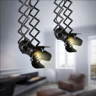 loft复古工业风餐厅吧台铁艺吊灯美式简约客厅书房创意灯具详情19