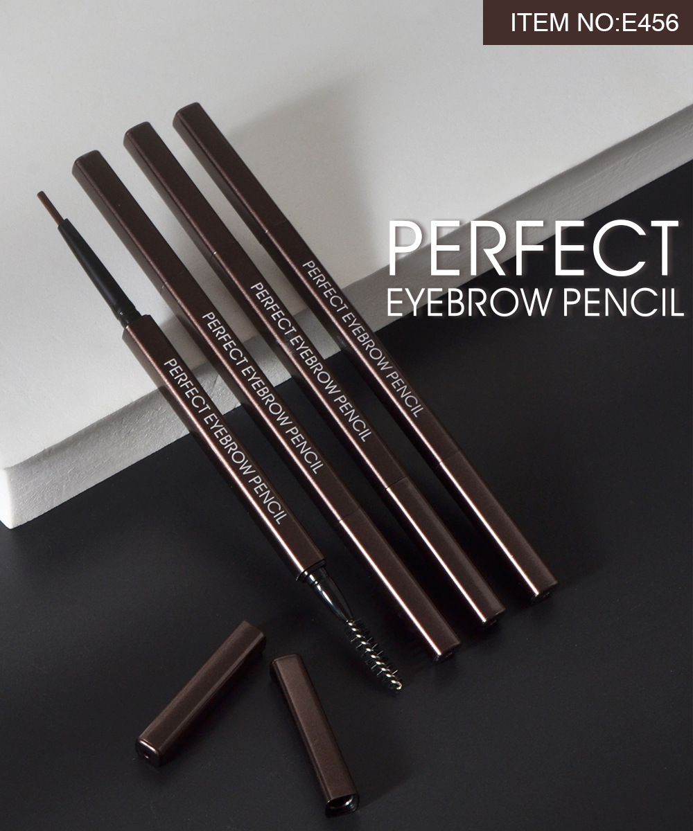 menow square small movable pole double-ended eyebrow pencil is waterproof, sweat-proof, naturally extremely fine and does not smudge. New cross-border makeup products pic 9