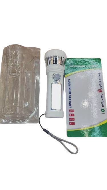 Mini flashlight with battery, outdoor camping emergency lighting flashlight, PP material, handheld flashlight, low power pic 12