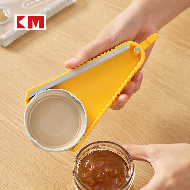 KM 5099 Multi-purpose can opener, anti-slip cap Tightening device, effort-saving bottle cap tightening device, Multi-functional cap opening and tightening pic 14