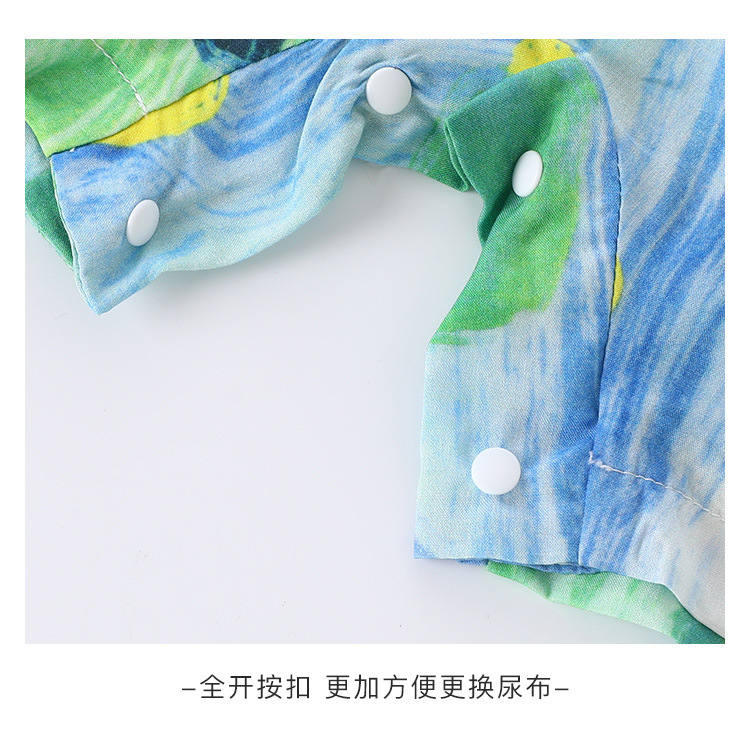 ins风新生儿无袖爬爬服哈衣宝宝夏装超萌夏款儿童装婴幼儿连体衣详情19