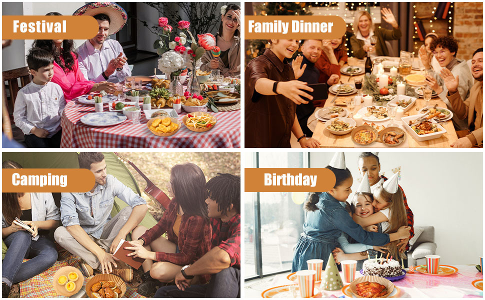 20cm/7.9英寸外贸英文空气炸锅专用纸圆形吸油纸耐高温详情2