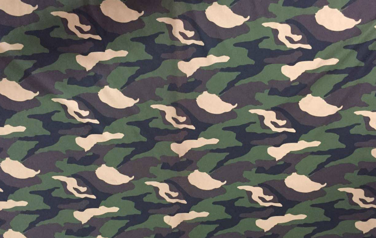 In stock, best-selling printed warp knitted fabric, fully polyester warp knitted plain fabric, knitted mercerized fabric, can be processed with silver/gold hot stamping pic 4