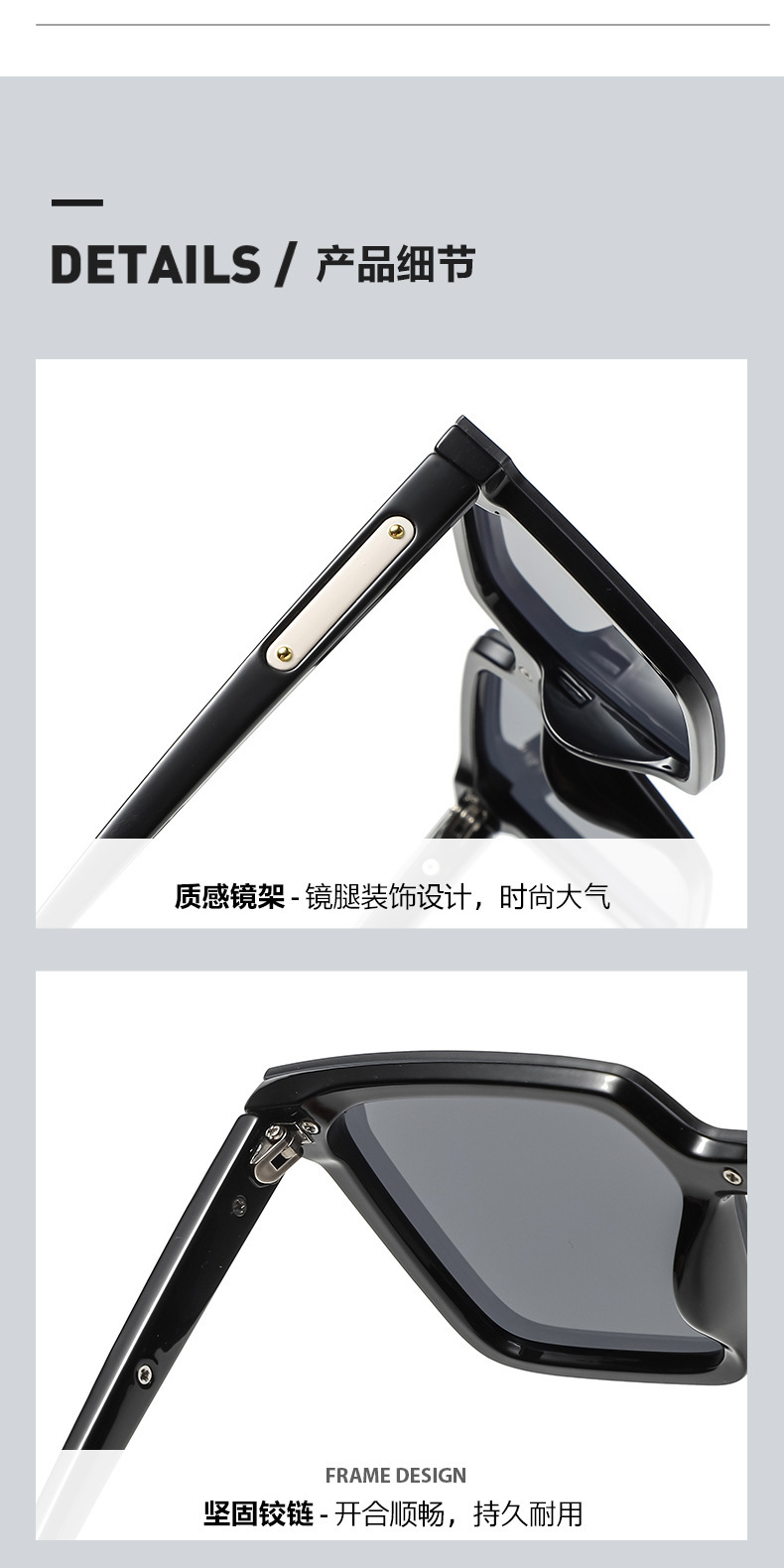 2023 Korean version new fashion sunglasses, the same style as the Internet celebrity street style stylish glasses, trendy and individual one-piece sunglasses for women pic 7