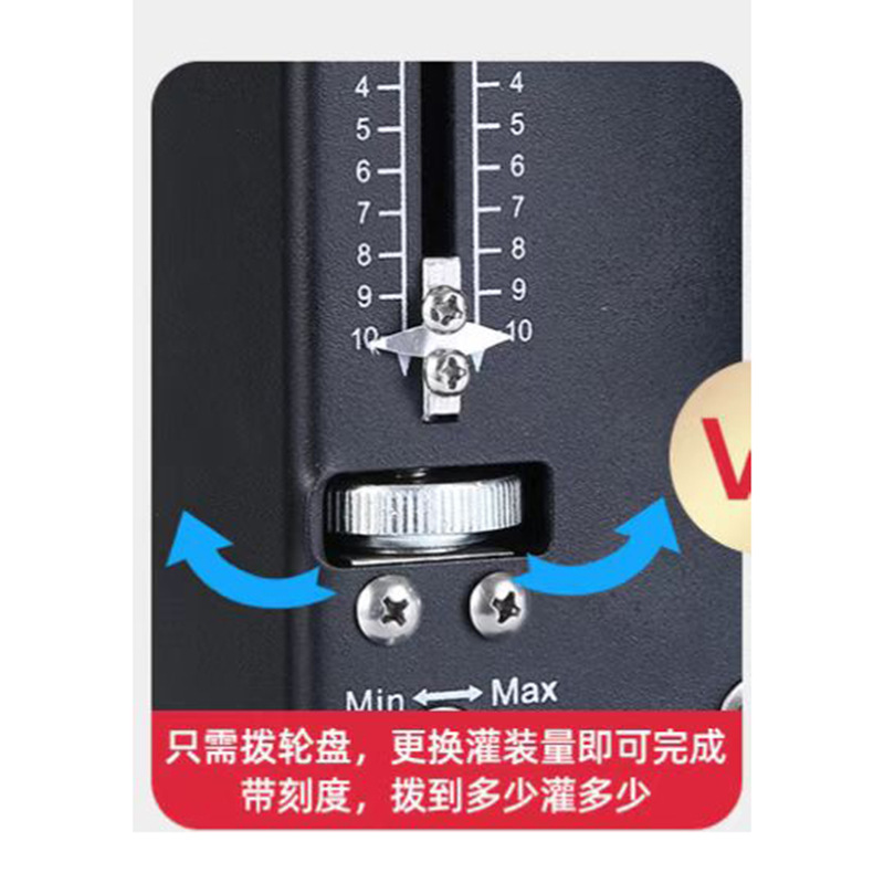 Manual filling machine, paste and liquid dual-purpose small filling machine, manual pressure filling, quantitative filling with scale pic 7