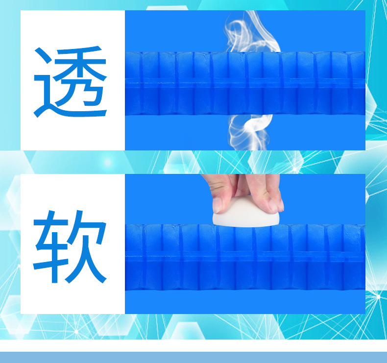 TPE gel seat cushion, honeycomb egg seat cushion, double-layer square office breathable chair cushion, ice cushion, car seat cushion pic 2