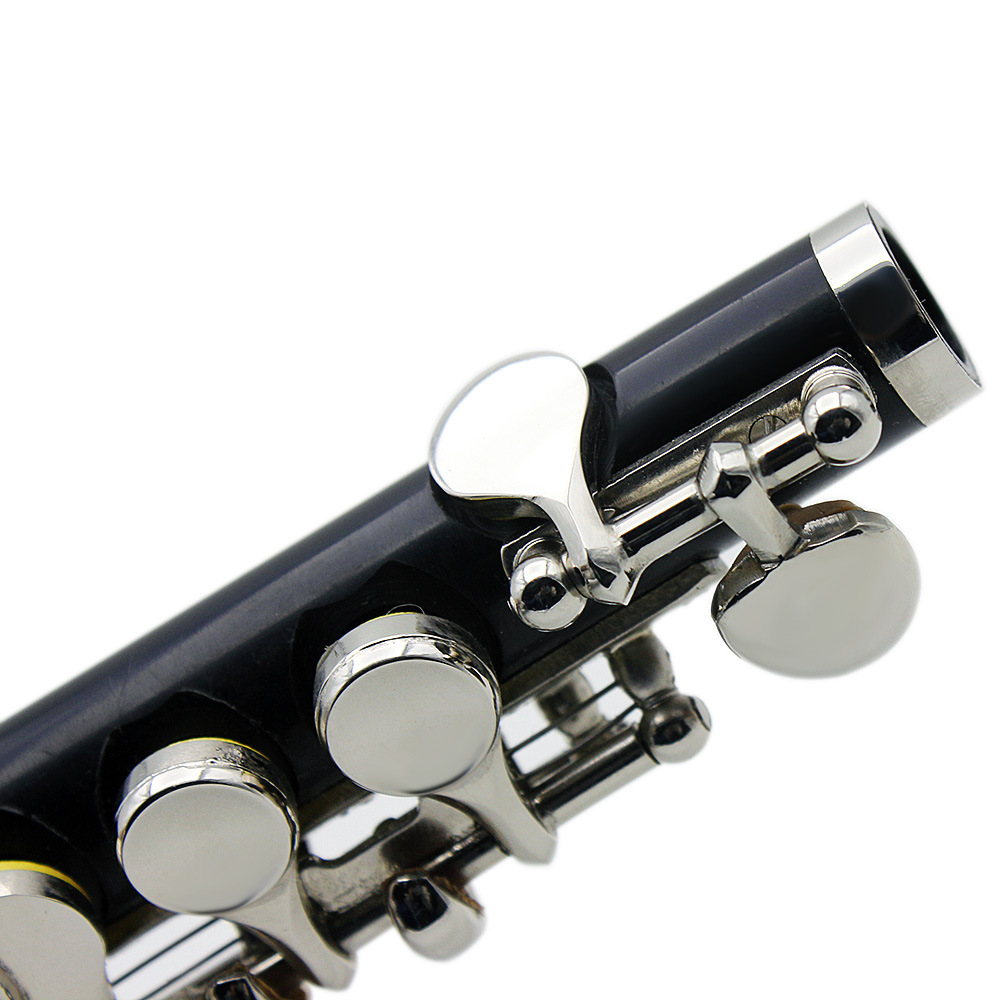 SLADE piccolo in C key, cloth box, bakelite tube, professional performance grade, silver-plated Western instrument piccolo pic 11