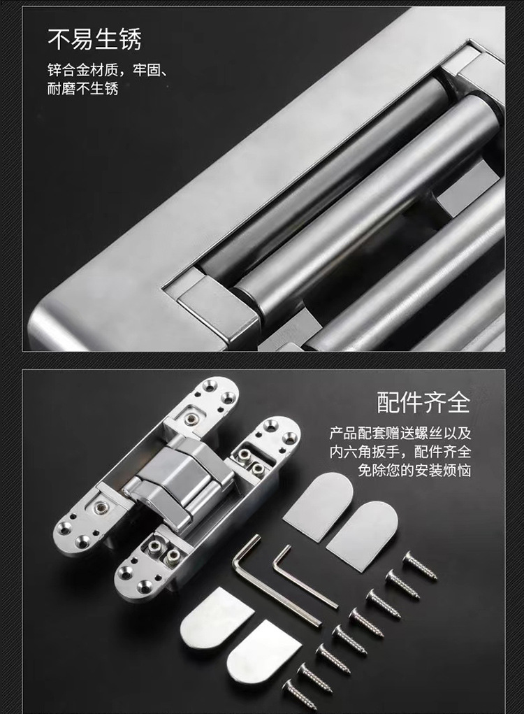 Hidden hinges, concealed doors, folding doors, hidden cross hinges, concealed doors, wooden doors, hidden hinges, concealed hinges, concealed type pic 9