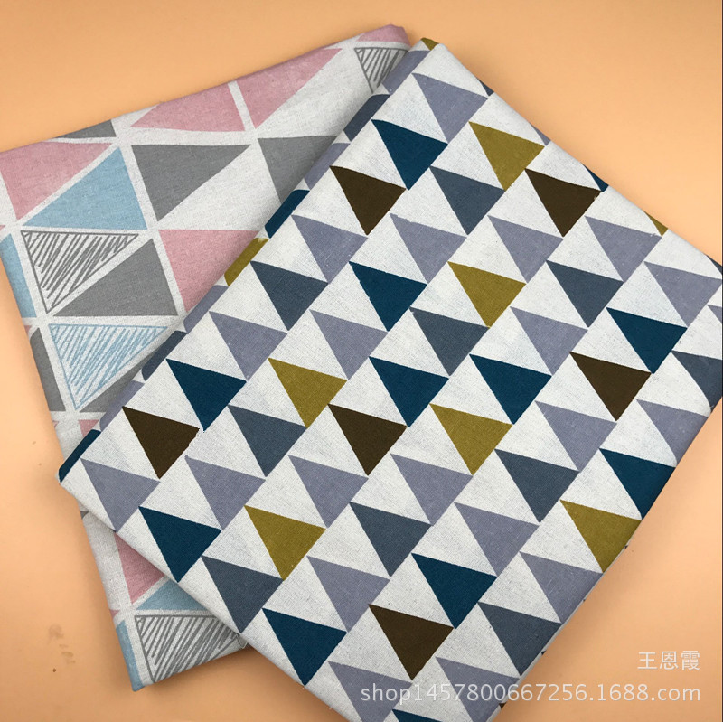 Direct sales of polyester-cotton canvas fabric, 51*40 polyester-cotton handbag, luggage, shoe materials, cotton canvas fabric wholesale pic 4