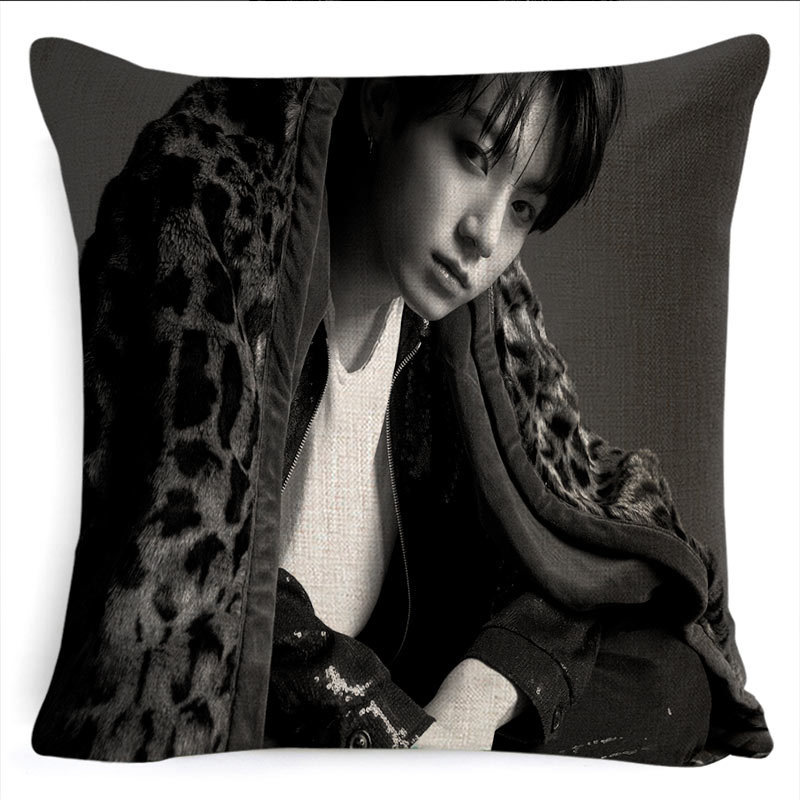 Customized new cushion covers for anime and cartoon BTS fans, Douyin merchandise and fan gifts pic 24