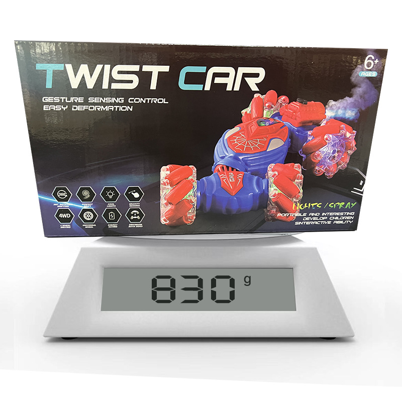 跨境新品手势感应扭变车儿童玩具四驱越野变形汽车漂移特技遥控车详情24