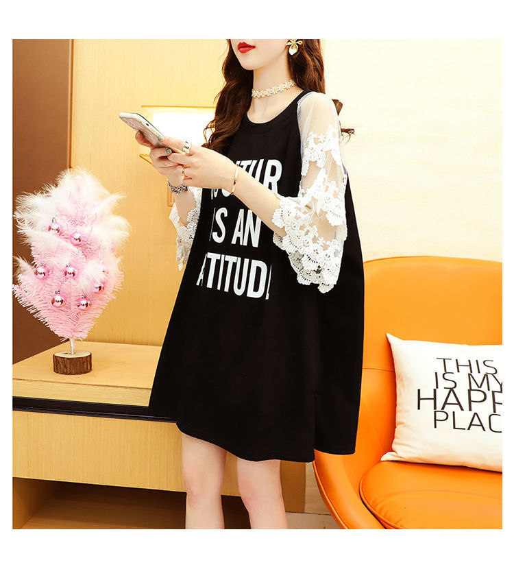 露肩小心机短袖insT恤女上衣2022新款夏季胖mm大码宽松半袖体恤衫详情3