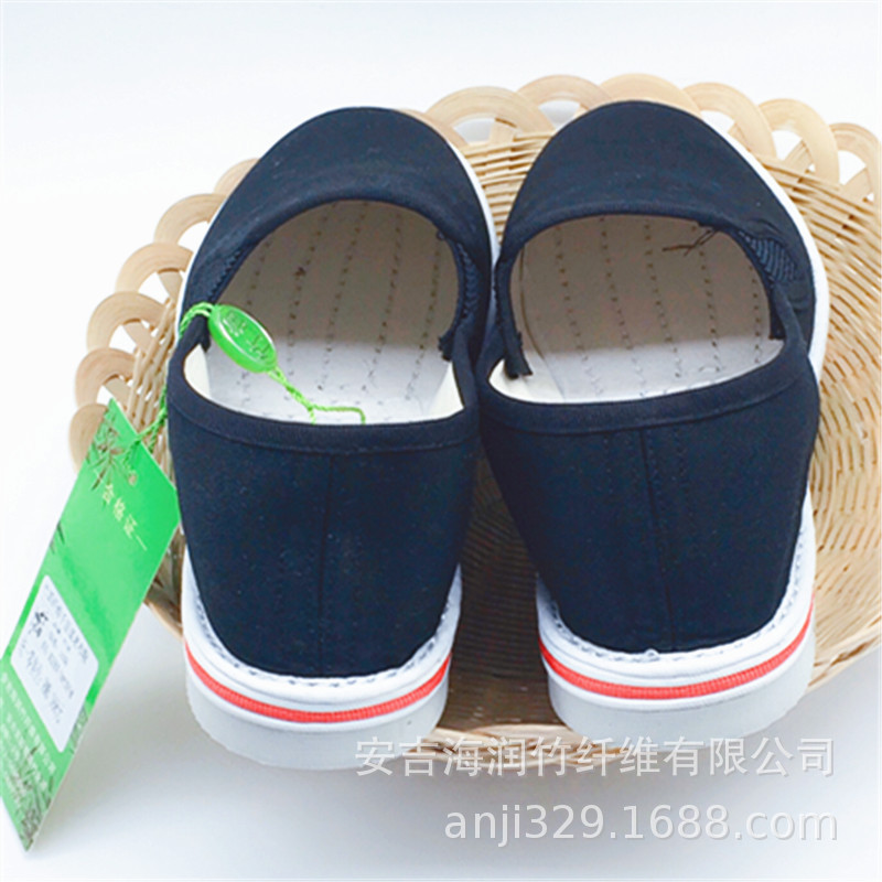 千层底老布鞋竹原纤维防臭布鞋竹润品牌手工防滑防臭老布鞋详情11