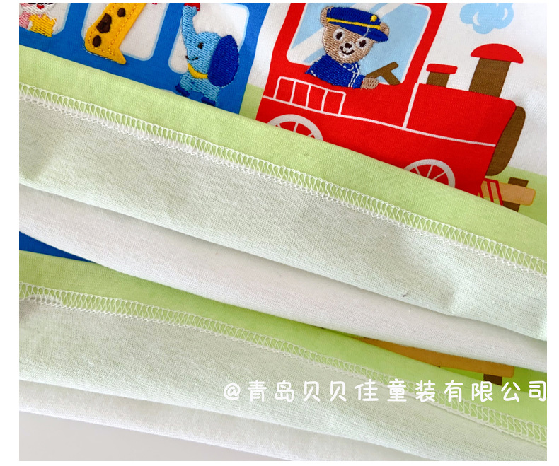 儿童短袖t恤夏装火车半袖日系卡通儿童插肩短袖潮牌外贸童装批发详情37