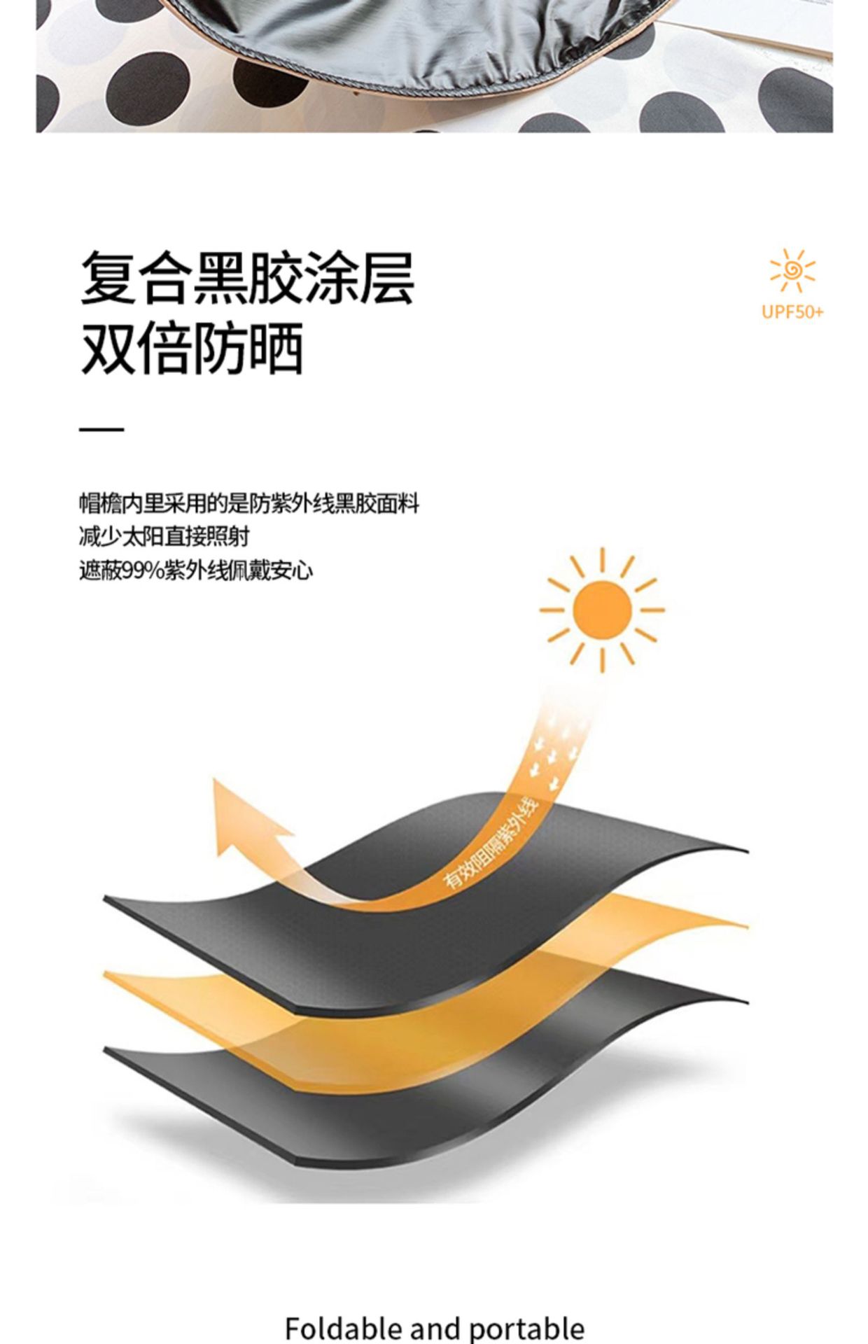 帽子女夏防晒空顶帽大沿韩版太阳帽百搭时尚蝴蝶结遮脸遮阳渔夫帽详情7