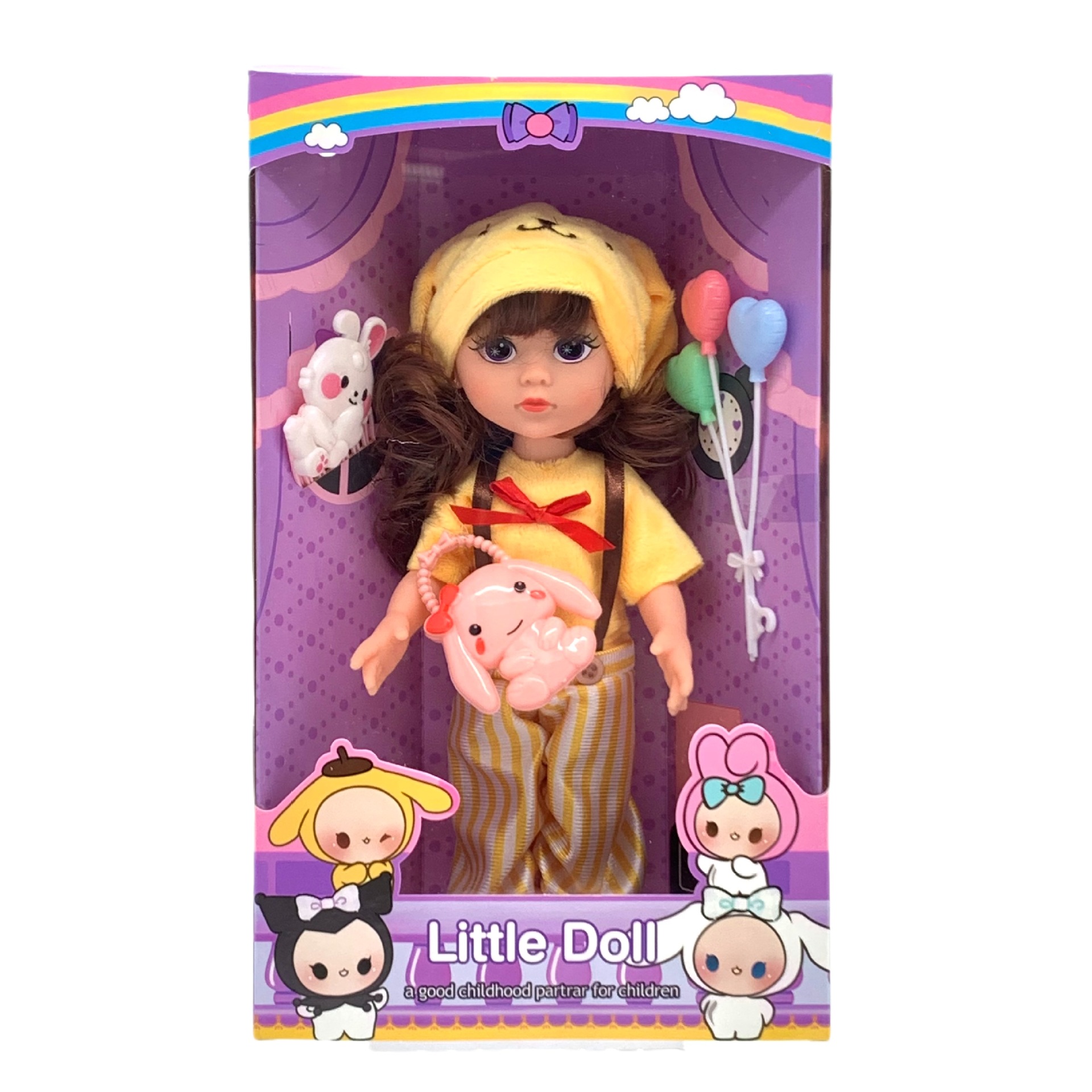 Cross-border foreign trade toys, 10-inch Kuromi Little Devil Vinyl Doll, Cinnamon Dog Music figurine from Sanrio, Japan pic 6