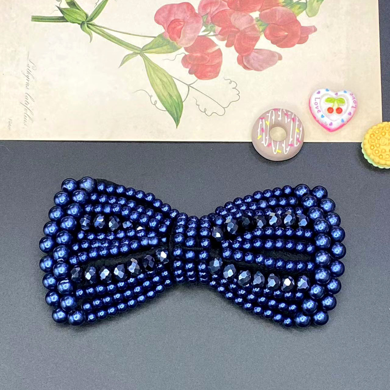 韩版蝴蝶结发饰配件鞋帽服配件包包多种用途配件批发源头厂家直销详情9