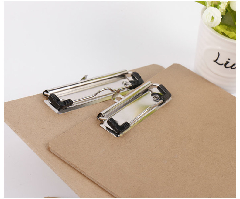 The manufacturer supplies a4 wood fiber board clamps, density boards, document clamps, and writing pads for wholesale pic 7