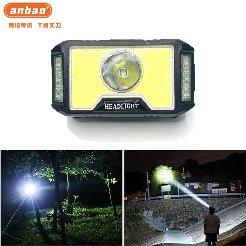 Emergency headlamps, high-intensity high beam lamps, portable fishing lamps, outdoor large headlamps, night fishing lamps, head-mounted lamp tubes pic 1