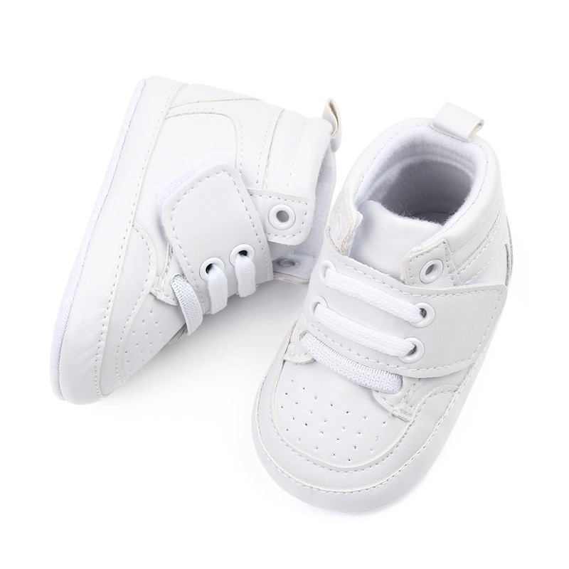 Wholesale of high-top casual sports soft-soled shoes for baby boys aged 0-12 months, baby shoes and walking shoes 2755 pic 11