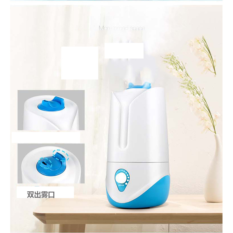 Summer electrical appliance promotion gifts: Mimi Bear Ultrasonic humidifier manufacturer wholesale, spray humidification, seven-color night light pic 2